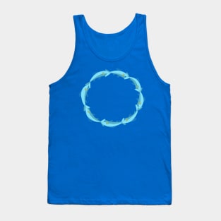 fish in the circle hold on to the tails Tank Top